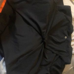 Have had this black Lululemon t back open t shit for a while.